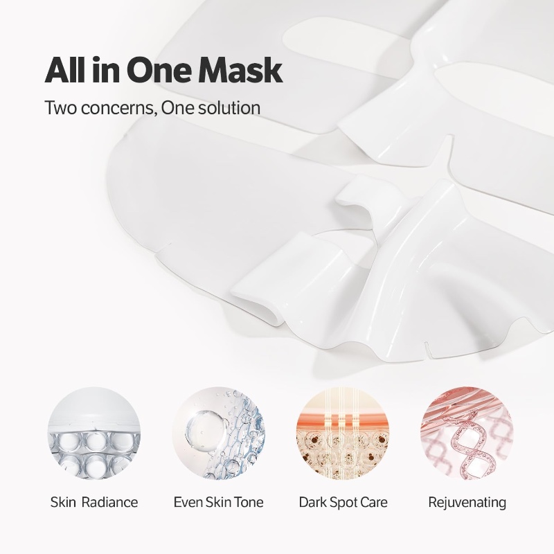 SUNGBOON EDITOR Deep Collagen Niacin-Vita C Brightening Mask 37g x 4ea - Image 4