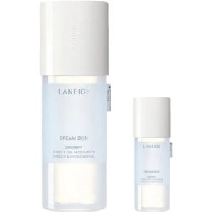 LANEIGE Cream Skin Toner & Gel Moisturizer 170ml SET (+50ml)