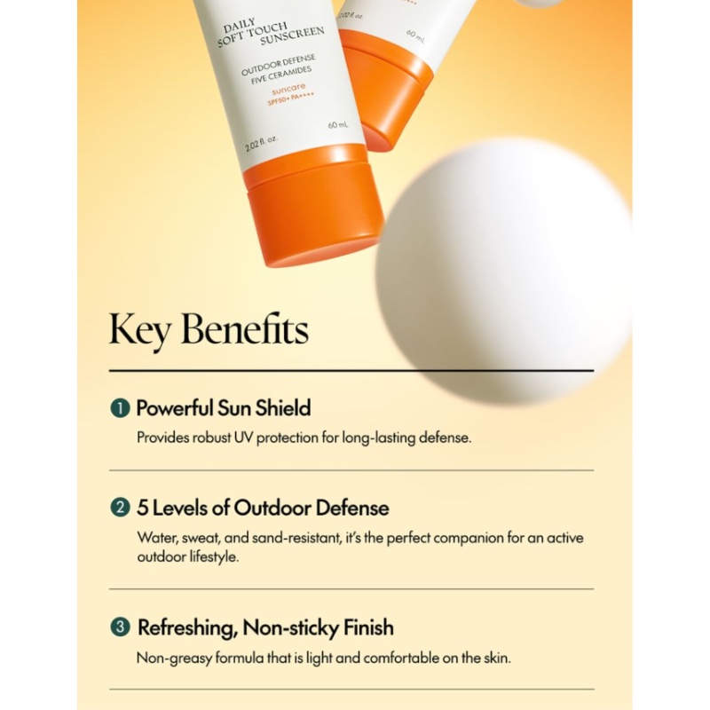 Purito Seoul Daily Soft Touch Sunscreen 60ml Double Pack (+Sun Lotion 15ml) - Image 4