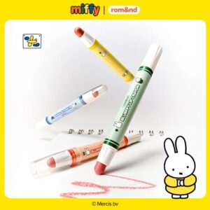 Miffy x ROM&ND Lip Crayon [#4 Colors]