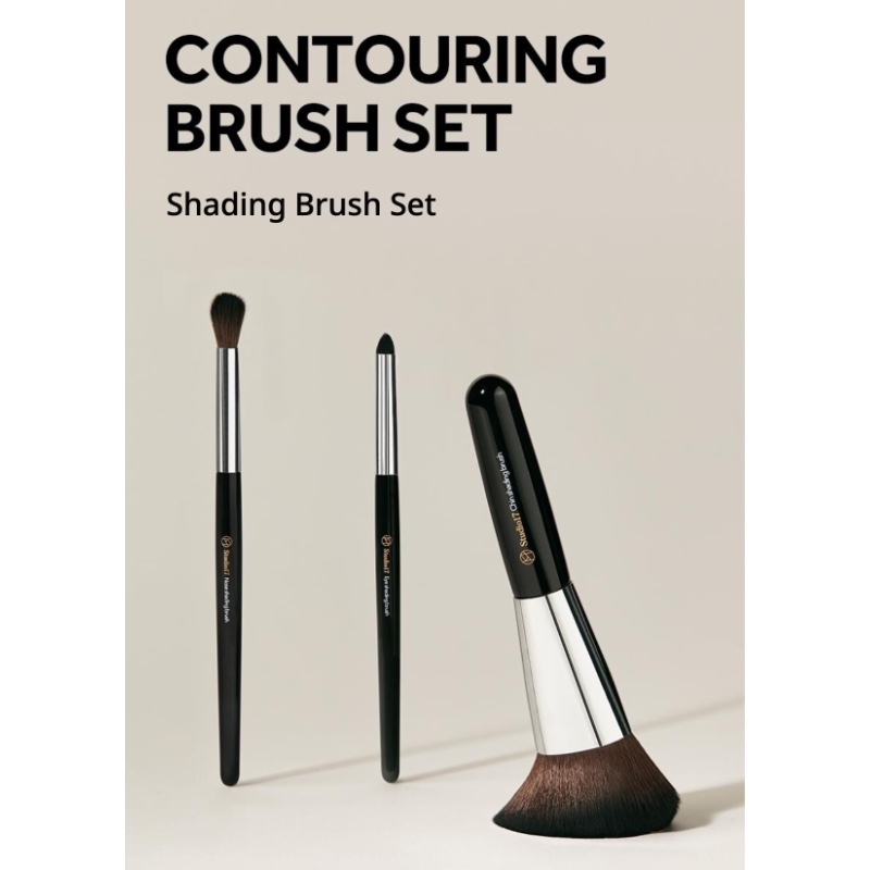 STUDIO17 Shading Brush Set (+Brush Cleanser & Pouch Gift) - Image 3