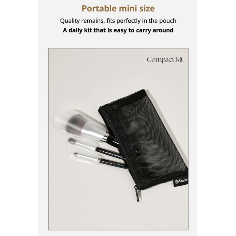 STUDIO17 Shading Brush Set (+Brush Cleanser & Pouch Gift) - Image 7