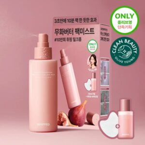 WHIPPED Muhwabutter Vegan Milk Foam Pack Mist 150ml Set (+60ml + Cotton Pads)