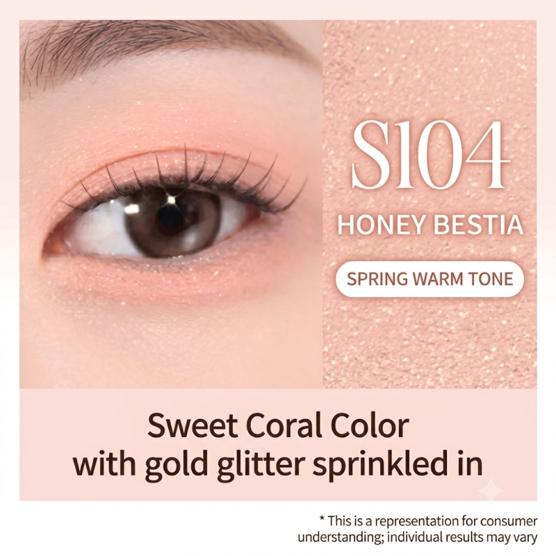 Clio Soft Blending Shadow Stick #S104 Honey Bestie - Image 4