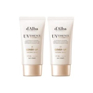 d'alba Waterful Essence Cover-up Beige Sun Cream SPF 50+ PA++++ [#2 Colours]